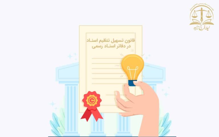 قانون تسهیل تنظیم اسناد در دفاتر اسناد رسمی