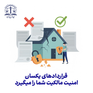 قراردادهای یکسان امنیت مالکیت شما را میگیرد