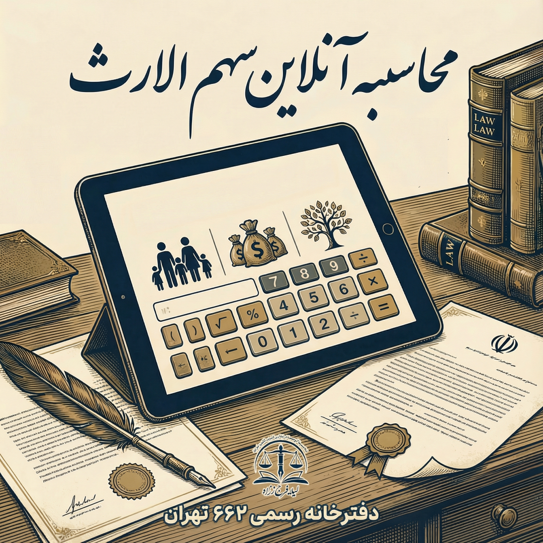 محاسبه سهم الارث