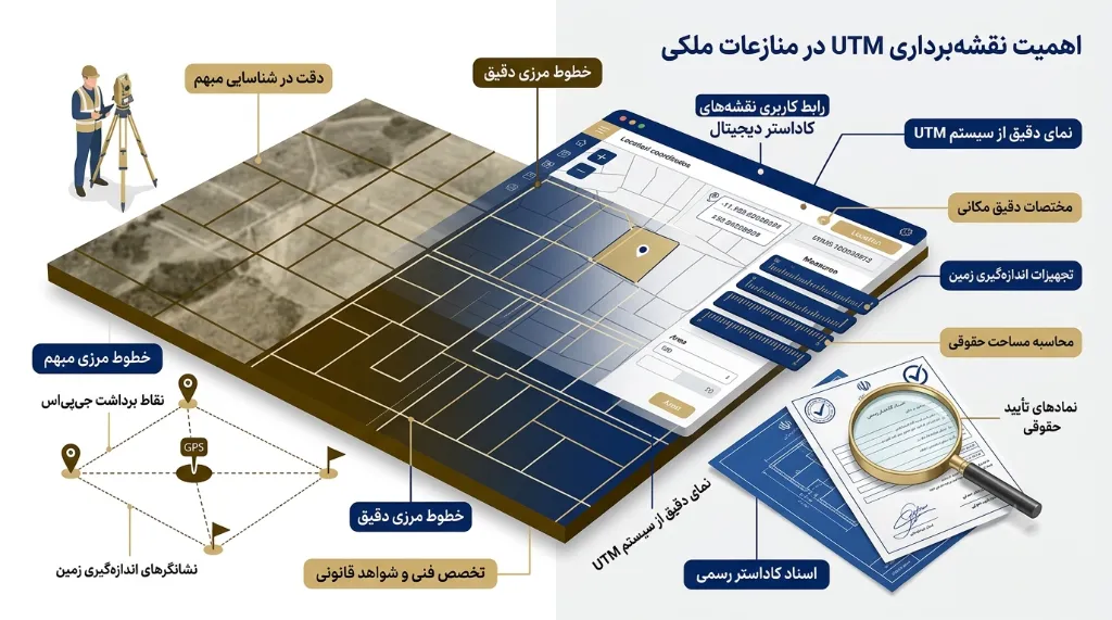 اراضی ملی چیست؟ راهنمای کامل بازپس گیری زمین ملی شده از دادگاه گام های حقوقی و فنی 2
