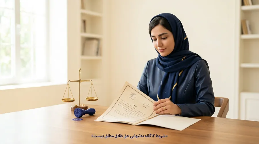 شروط ازدواج با طلاق یکی نیست شروط ازدواج با طلاق یکی نیست
